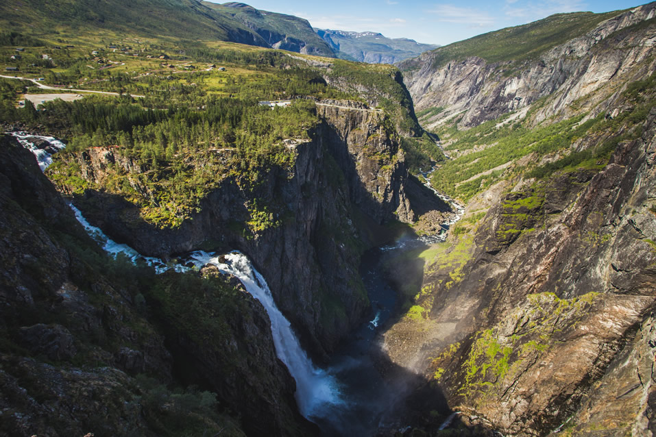 Voringsfossen Waterfall